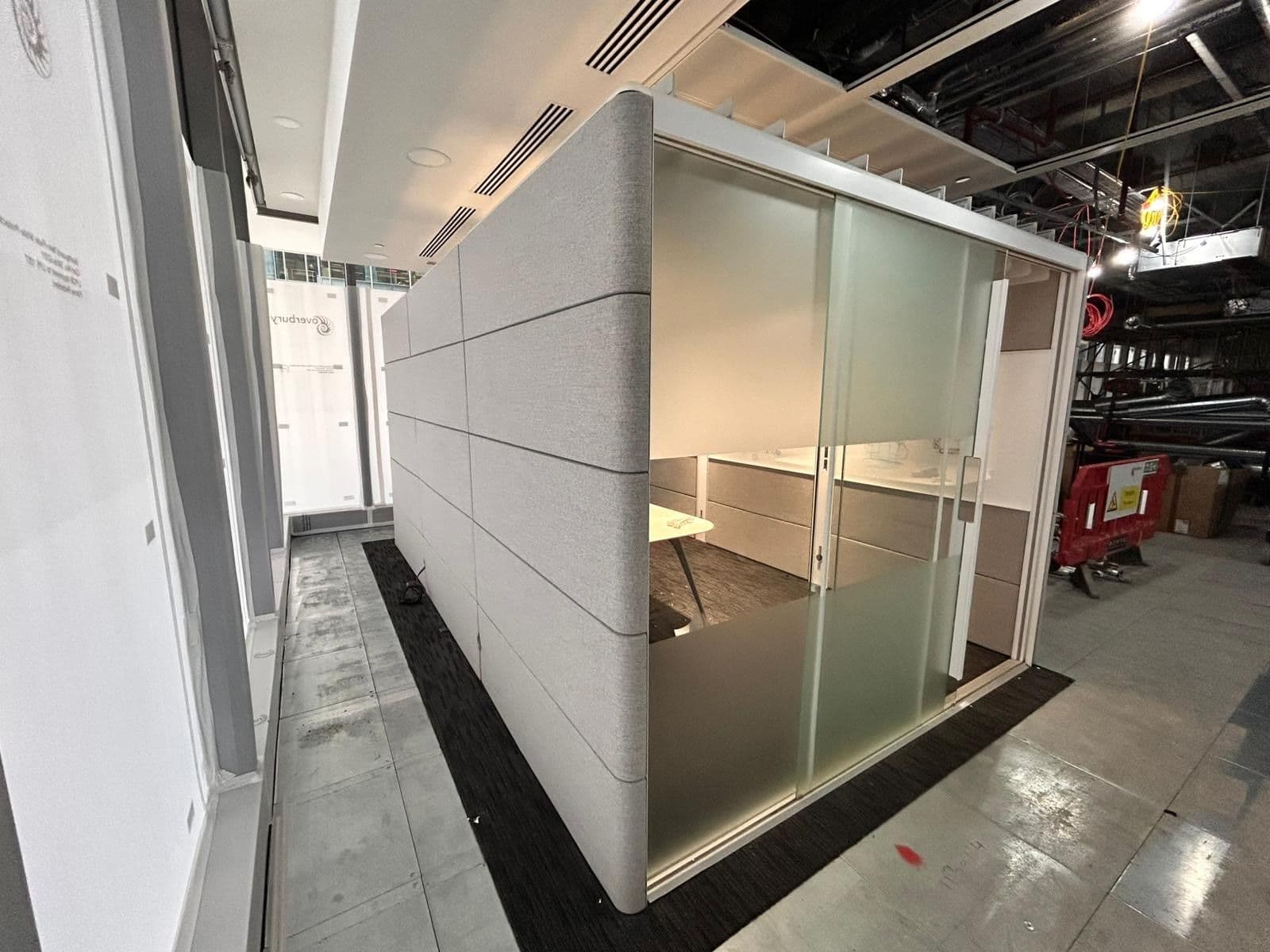 Orangebox Air 27 relocated from Canary Wharf
