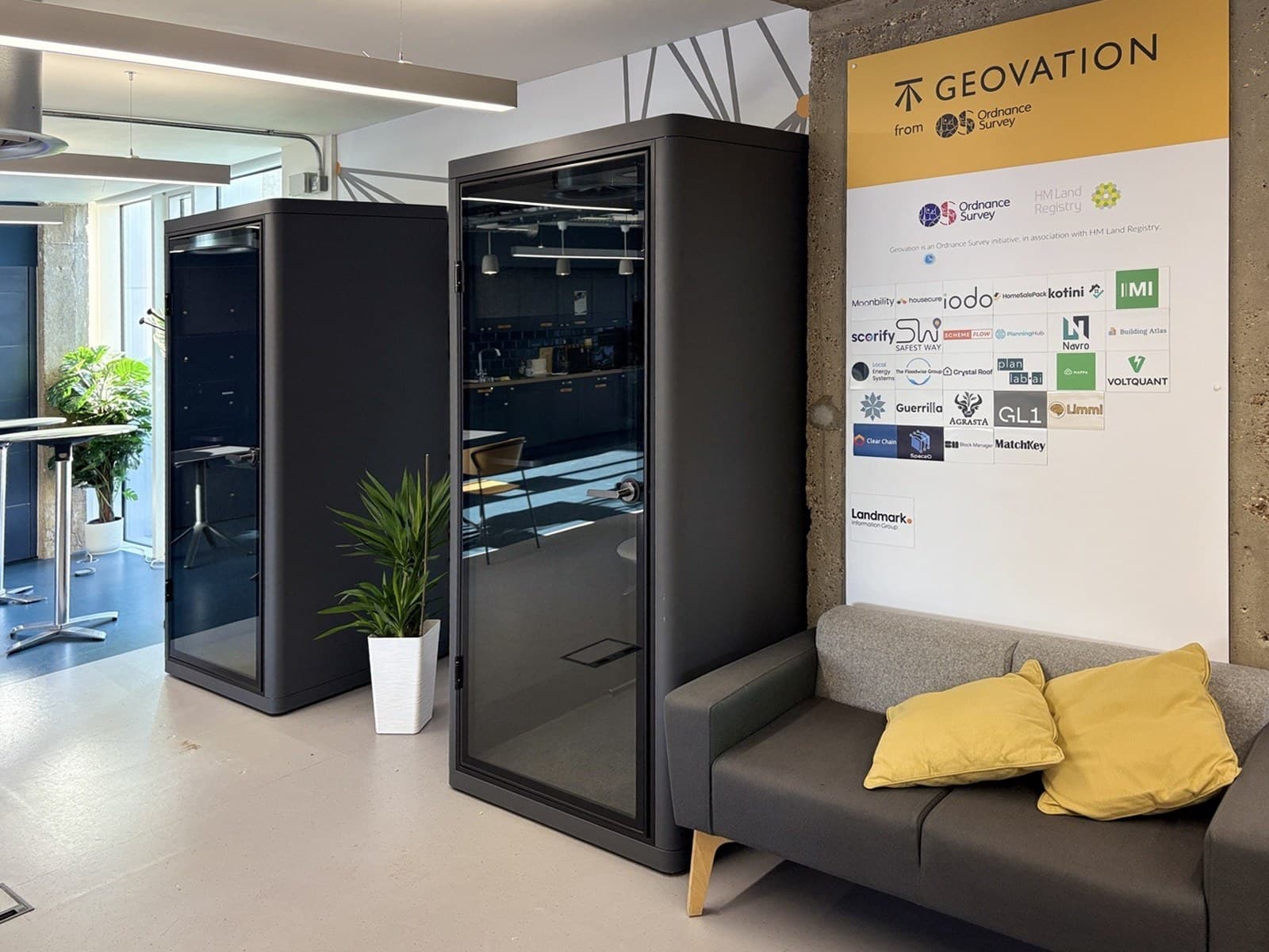 Geovation Hub, Fit-out for Geovation