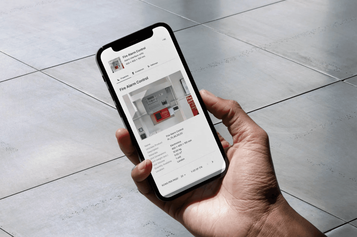 Material Index platform — materials