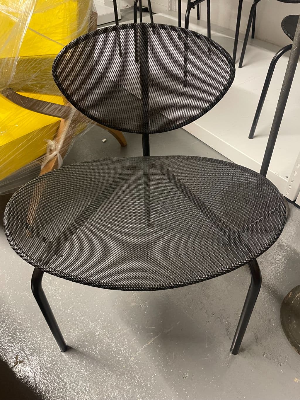 Black Mesh Chairs