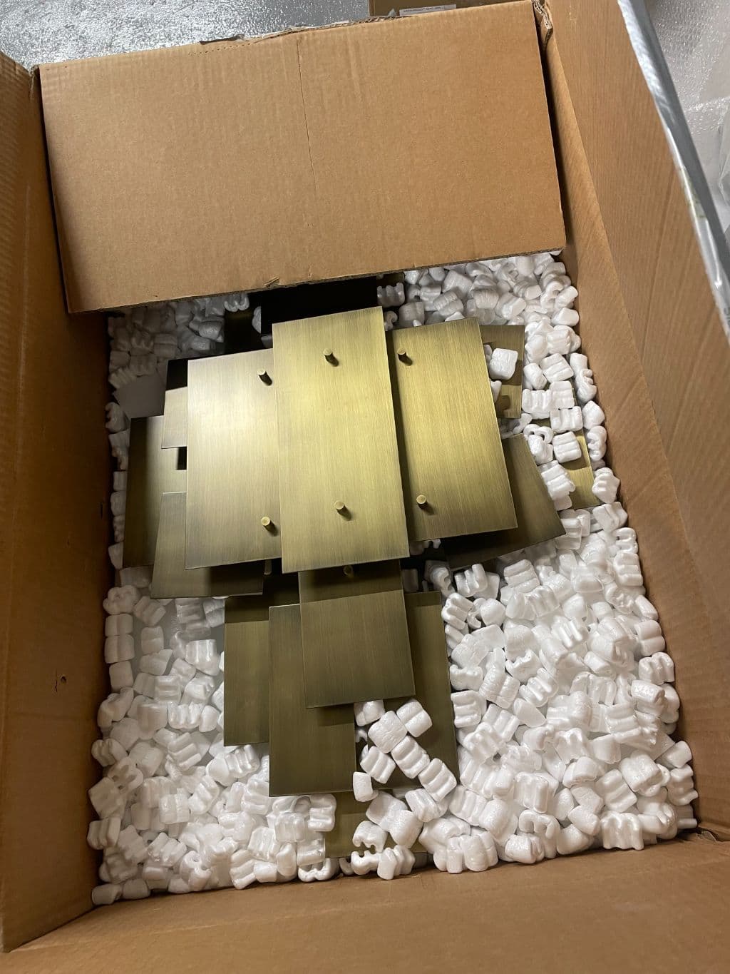 Hamilton Conte Brushed Bronze/Gold Wall Light
