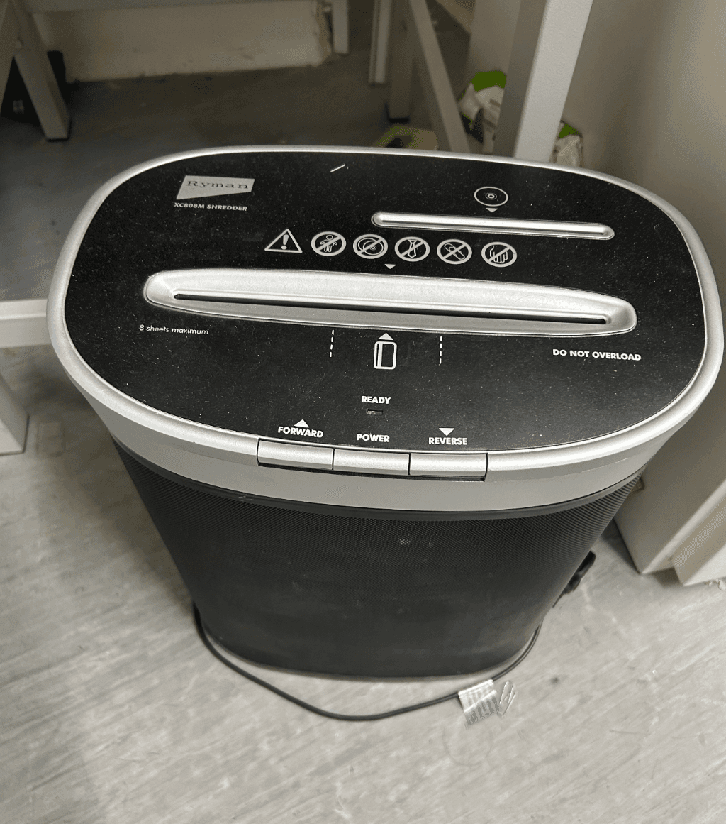 Document shredder