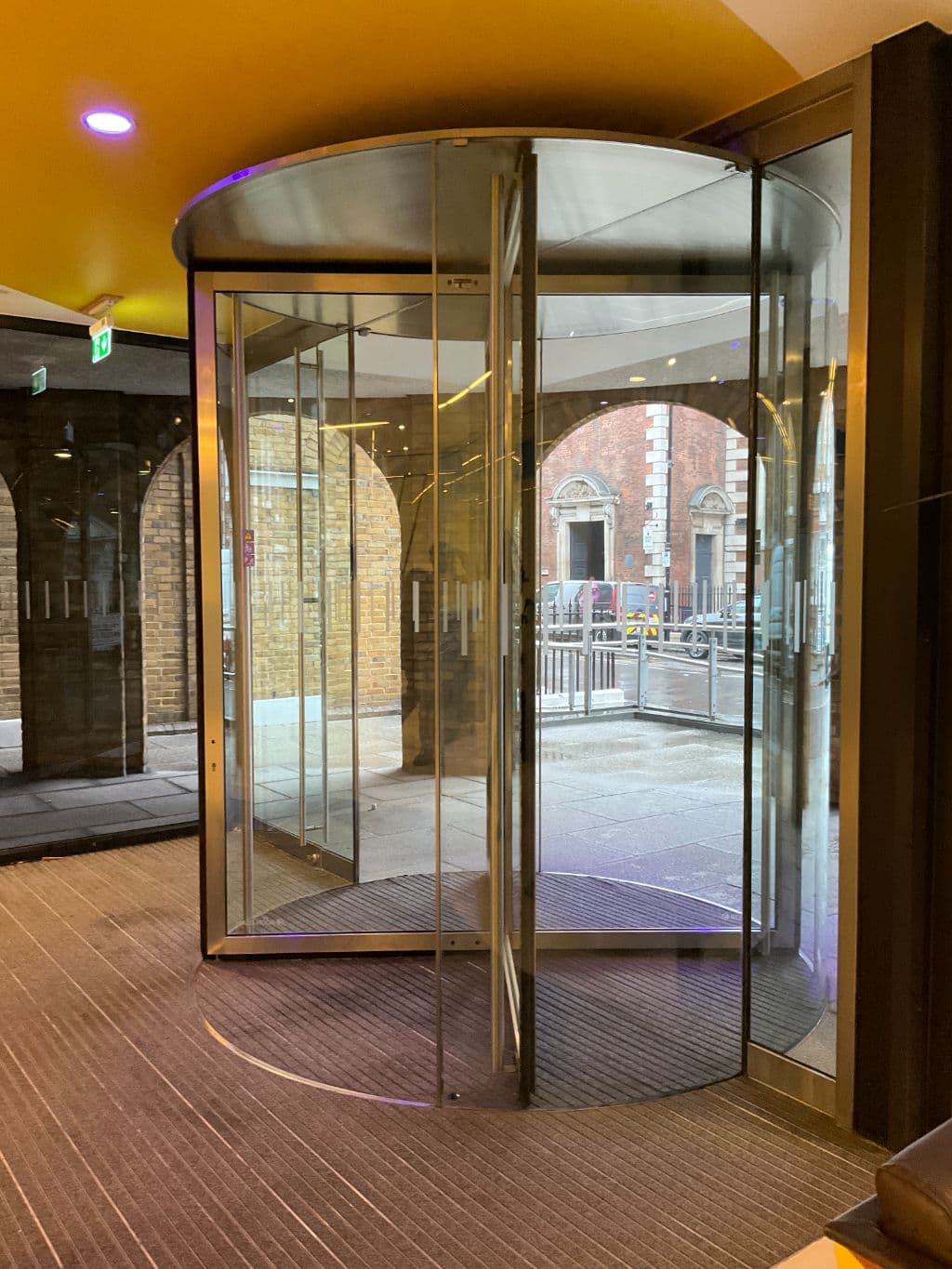 Glass Revolving Entrance Door