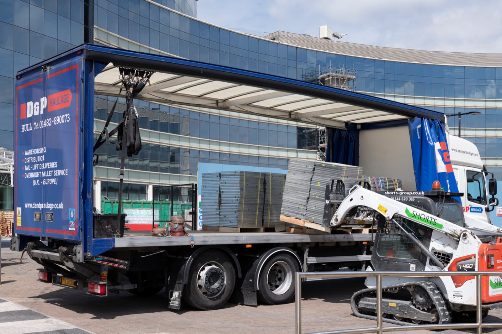Raised Access Floor panels reclaimed at GSK Brentford