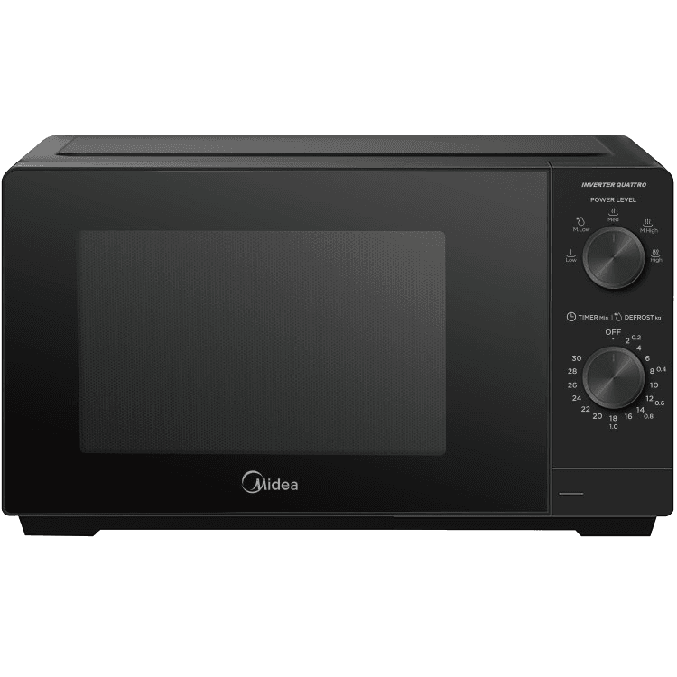 Refurbished Midea 20L Freestanding Microwave - Black