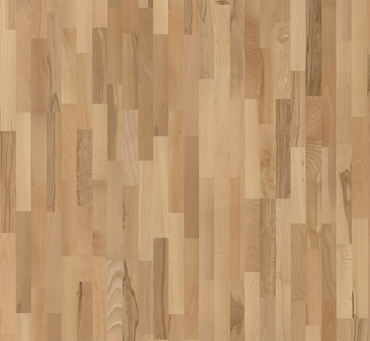 Beech Lacquered Flooring - 2-strip