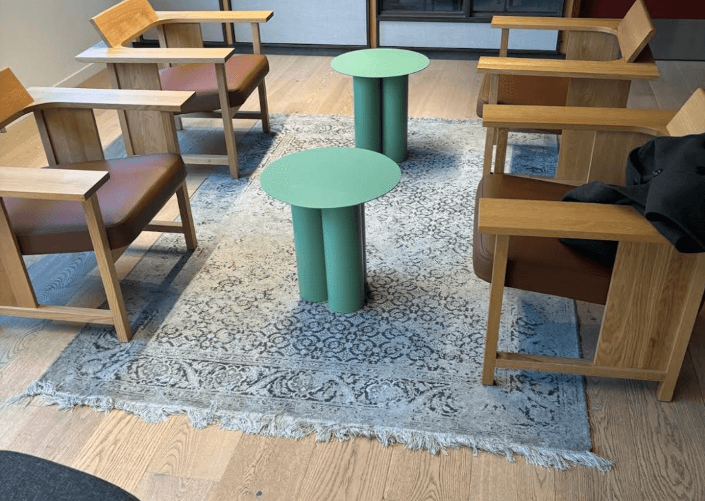 Grey Patterned Rug