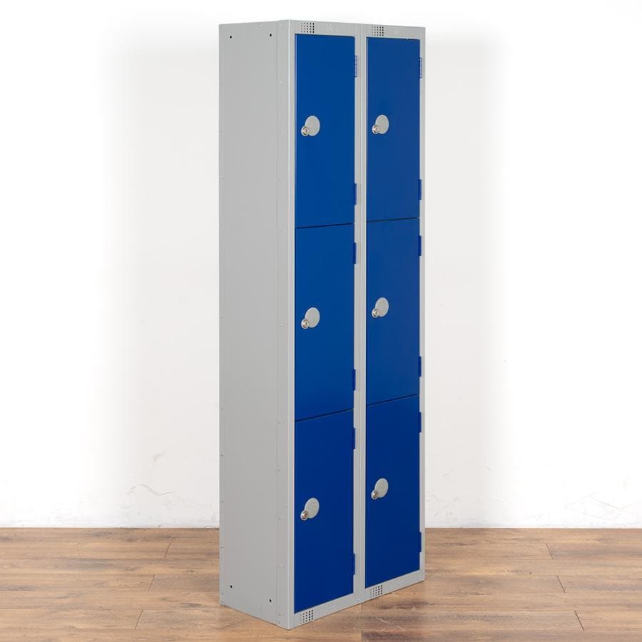 Elite Blue/Grey 1800H x 300D 6-Door Locker