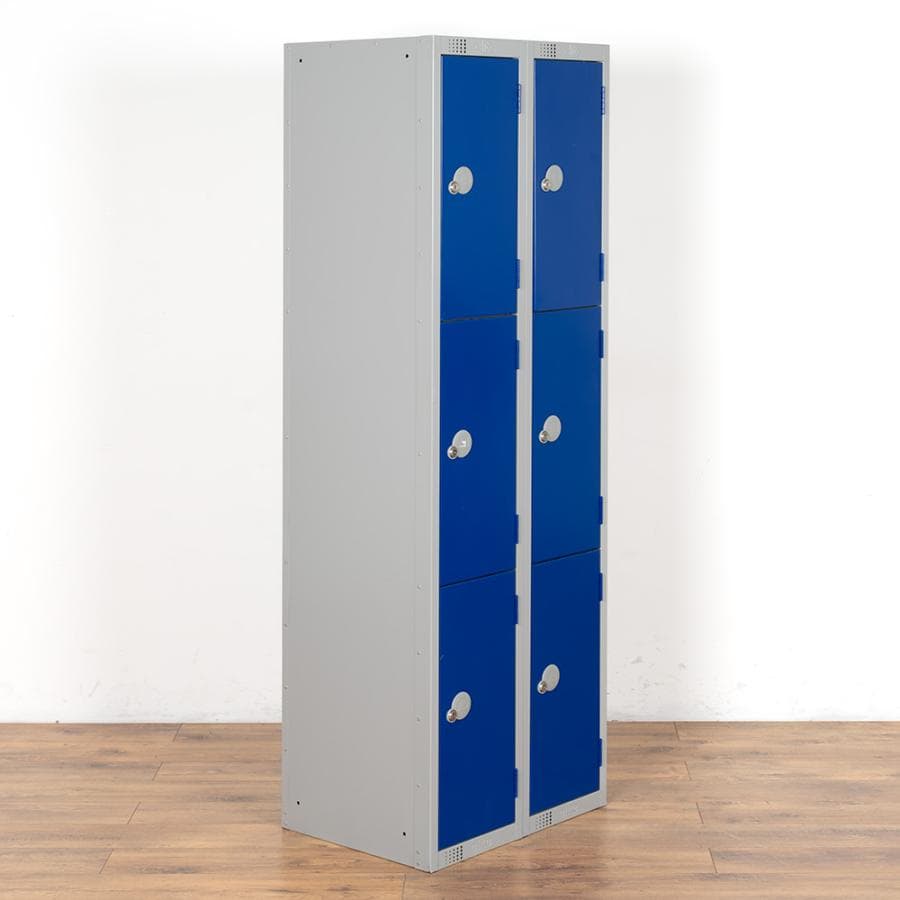 Elite Blue/Grey 1800H x 450D 6-Door Locker