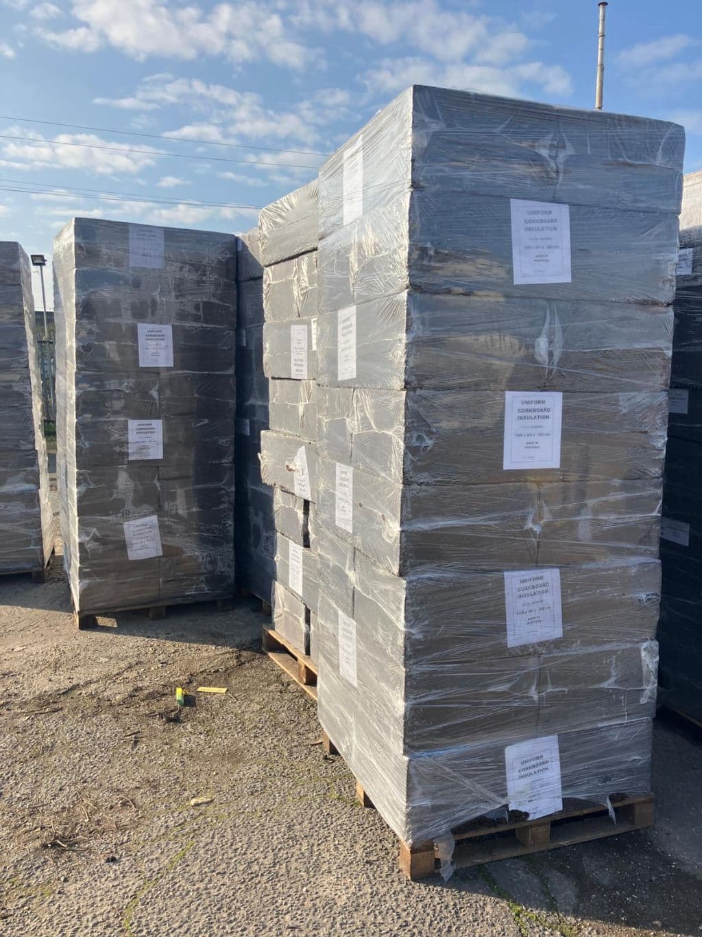 300x500x1000 Cork Insulation Blocks