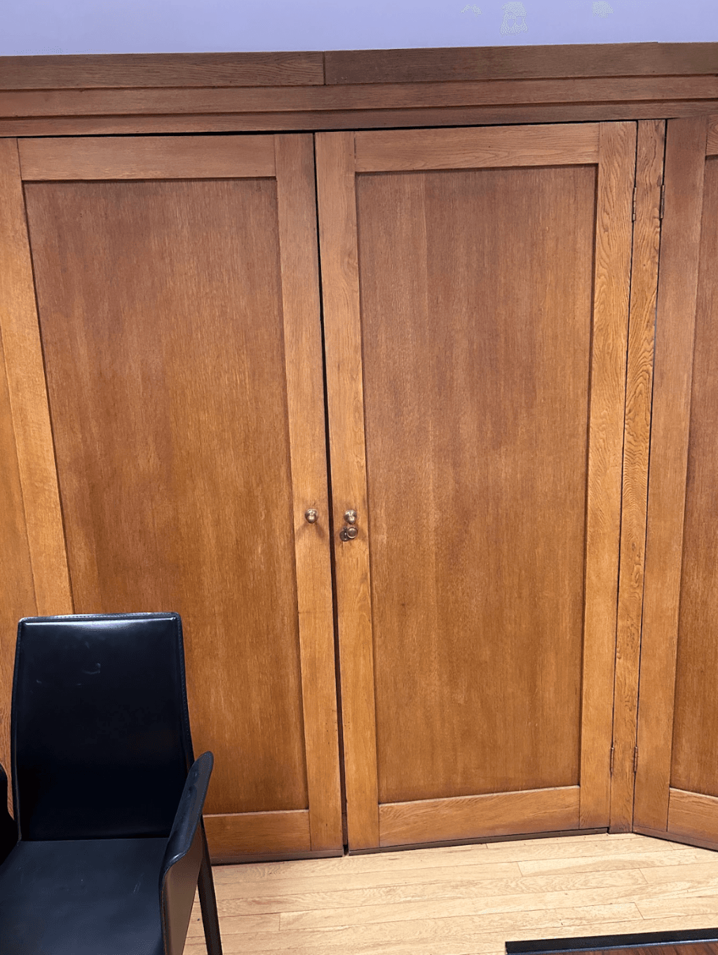 Timber Paneled Cupboard Door Set