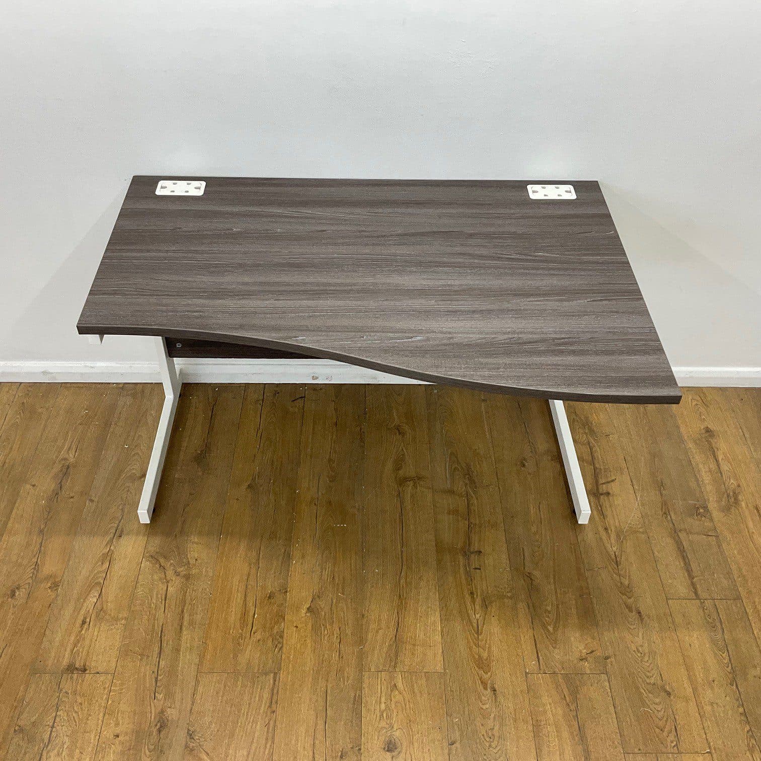 Slimline Anthracite 1200mm Wave Desk
