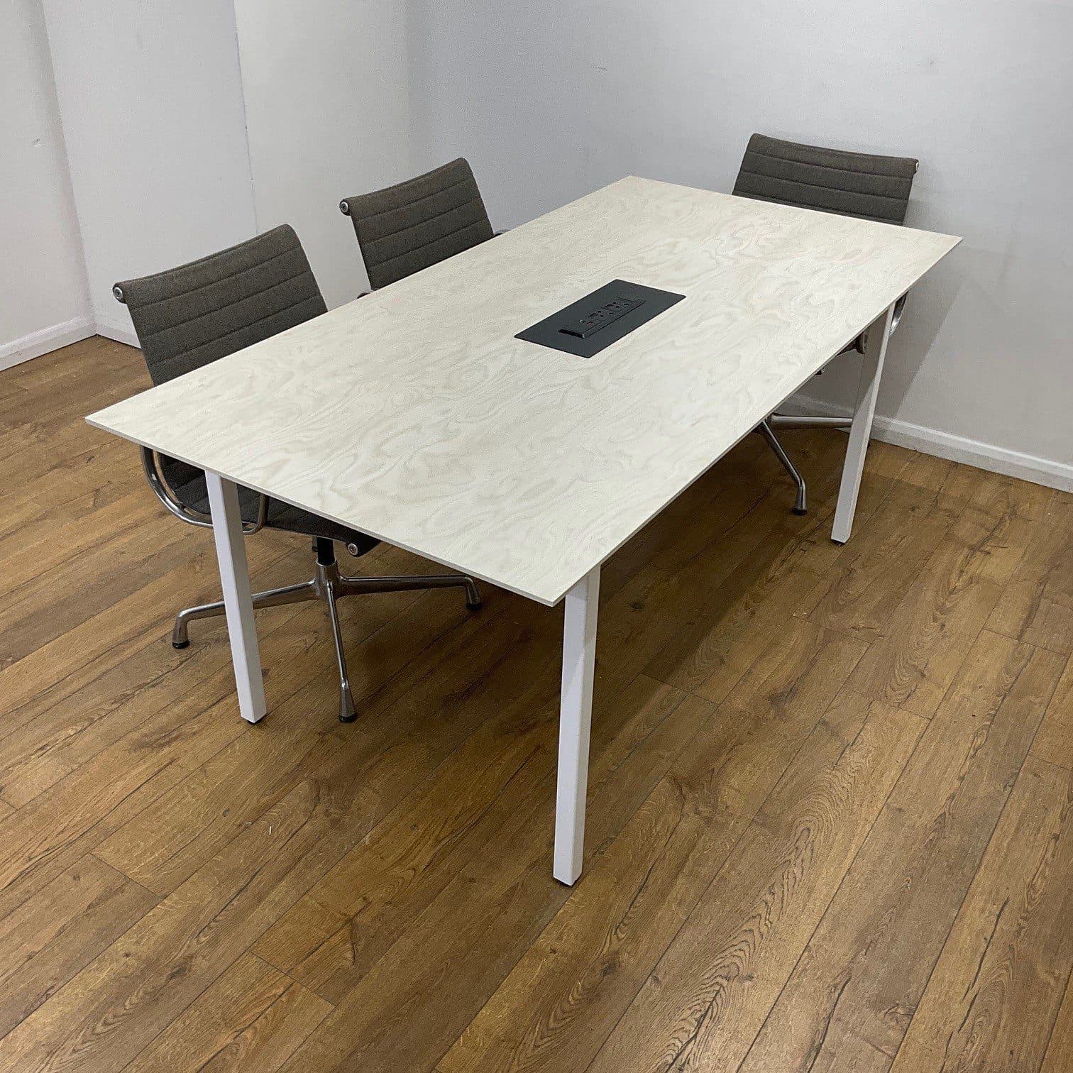 Natural Birch 1800mm Boardroom Table
