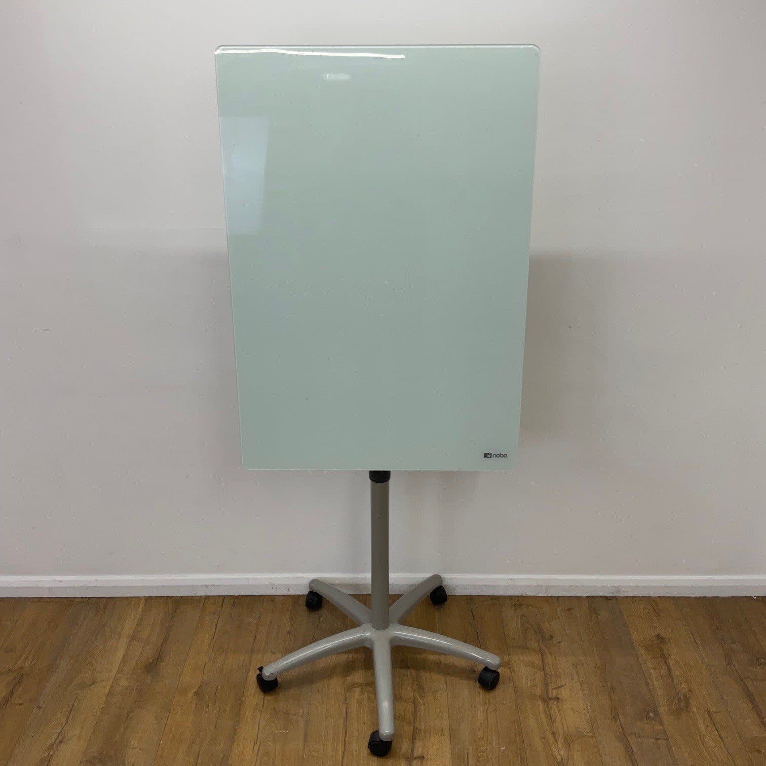Nobo 1000 x 700mm Glass Mobile Whiteboard