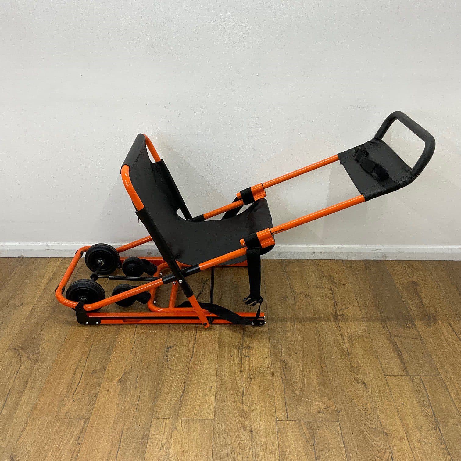 Orange & Black Vevor Stair Climbing Chair