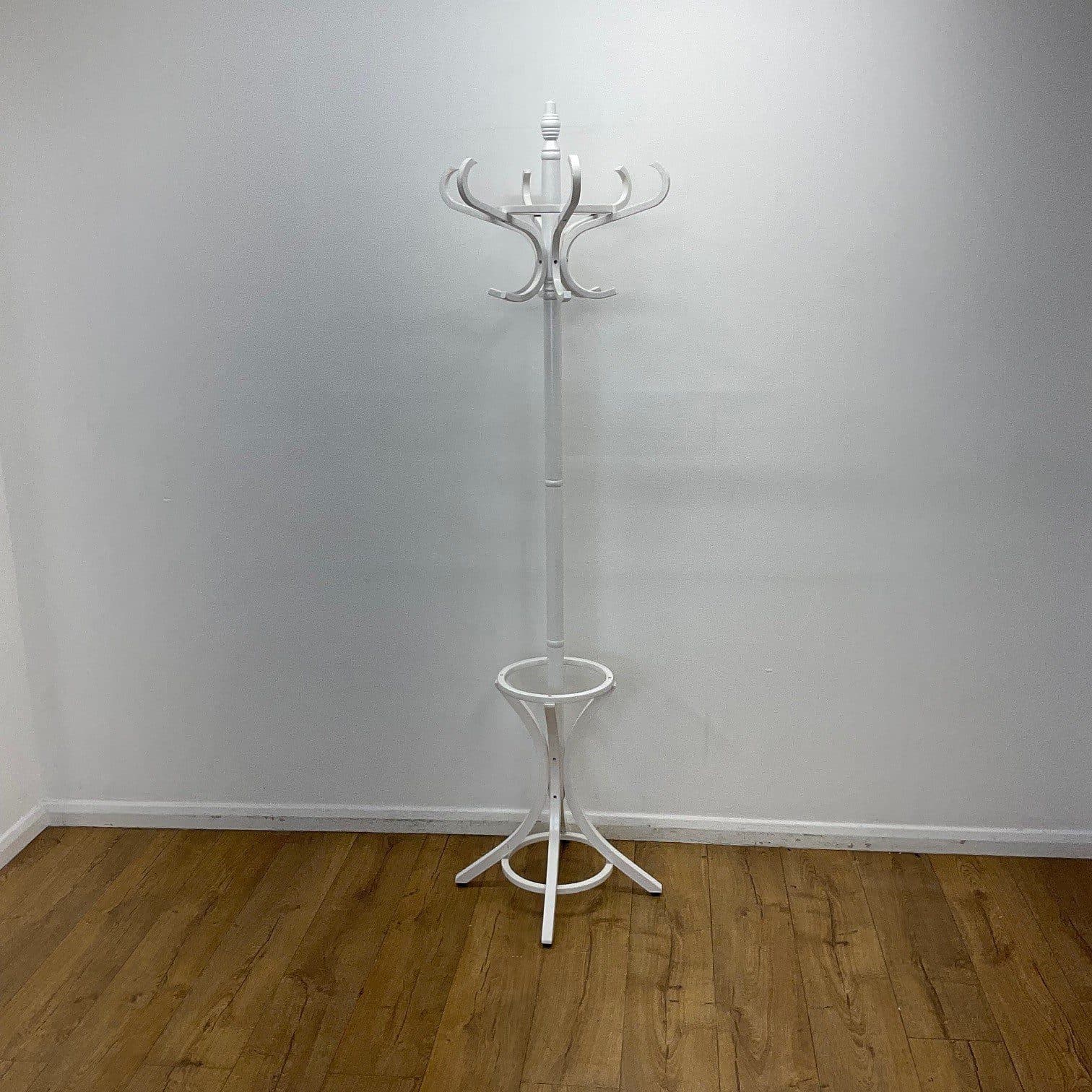 White 1860mm Coat Stand
