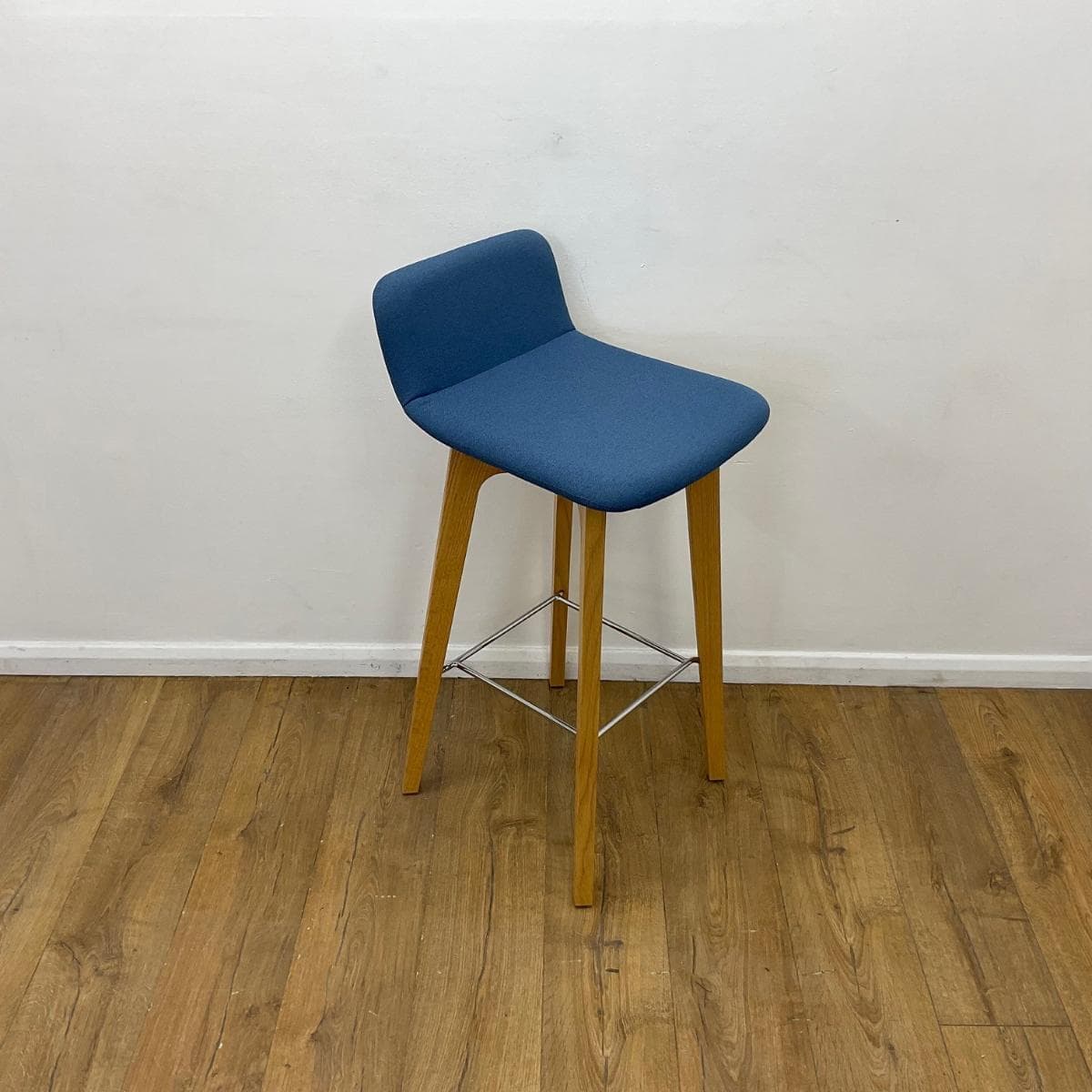 Blue Boss Barstool