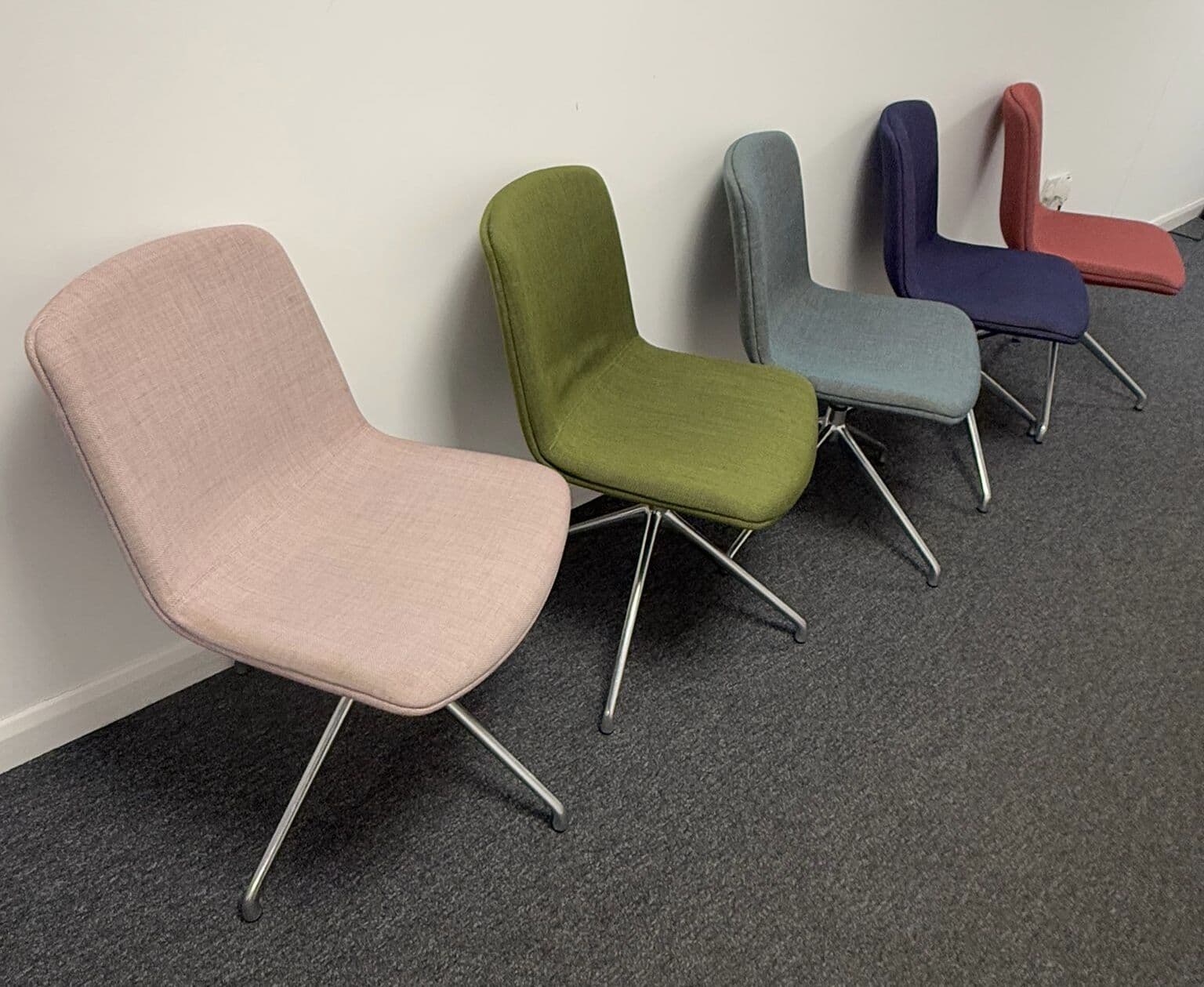 Orangebox CUBB 01 4 Leg Conference Chairs