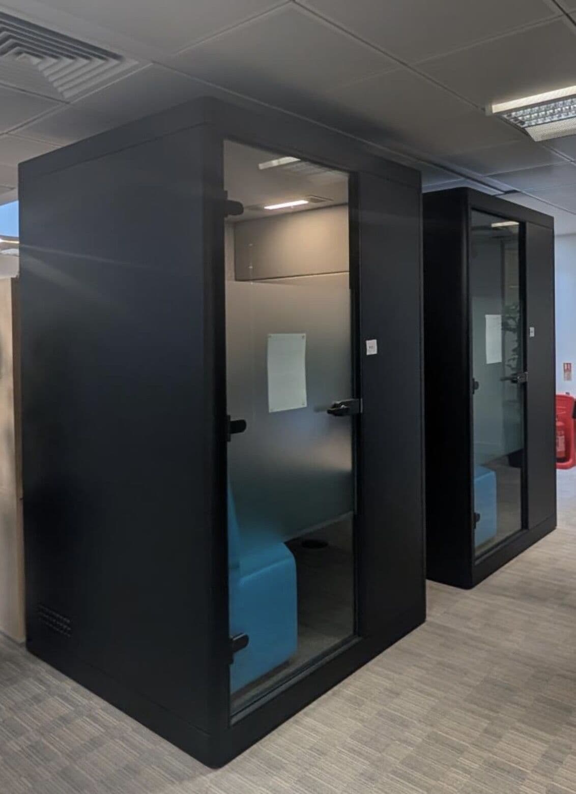 Max Calma Z2 two person side by side acoustic booth-2-available