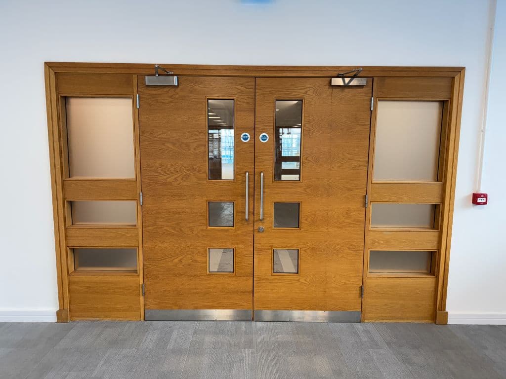 Door - Double, Vision Panel