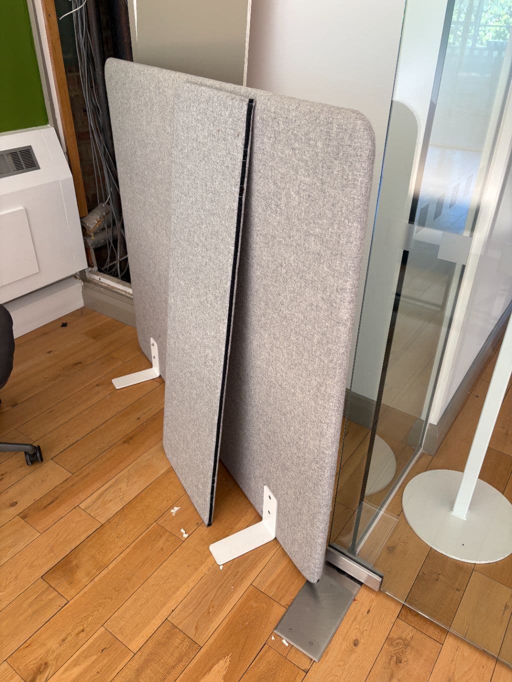 Upholstered Acoustic Desk Screen Panel