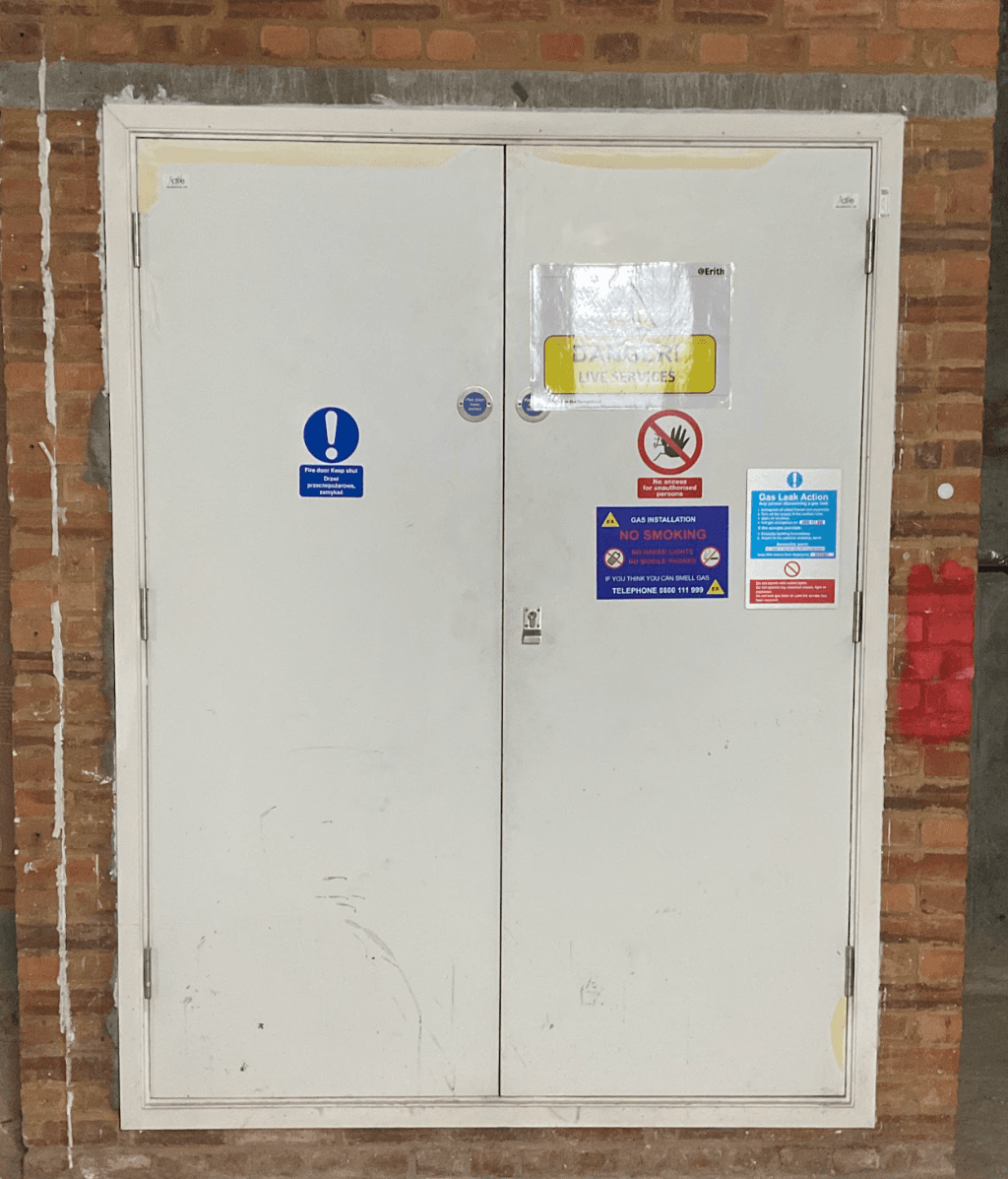 Double-leaf Service Door