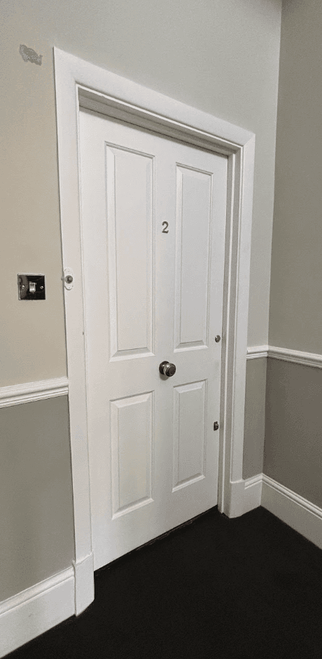 Panelled Timber Front Door