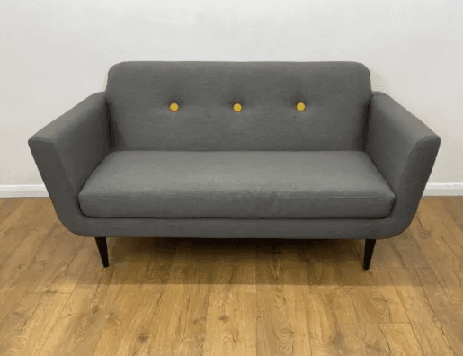 Sits Grey Two Seater Sofa