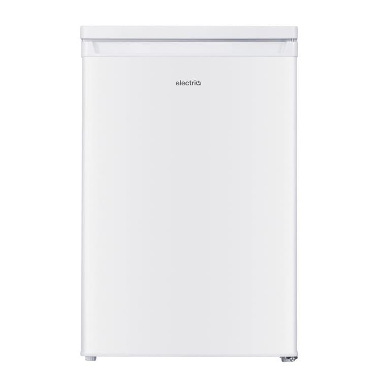 GRADE A2 - electriQ 127 Litre Freestanding Under Counter Larder Fridge - White
