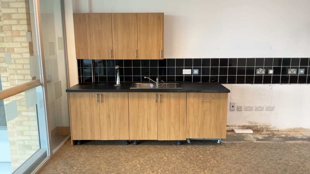 Kitchen Base Unit Run With Sink
