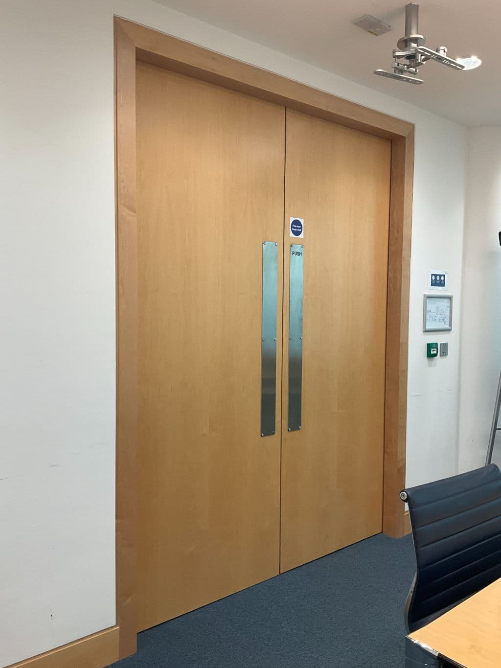 Timber Double-leaf Internal Door Set
