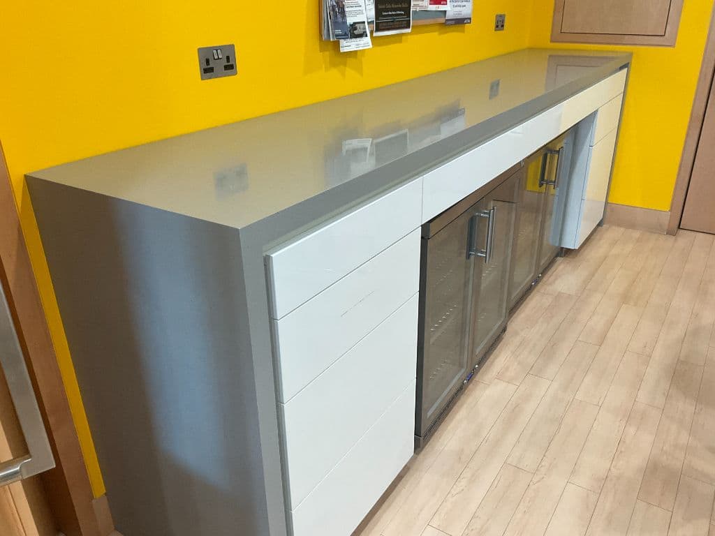 Kitchen Base Cabinet Run With Worktop