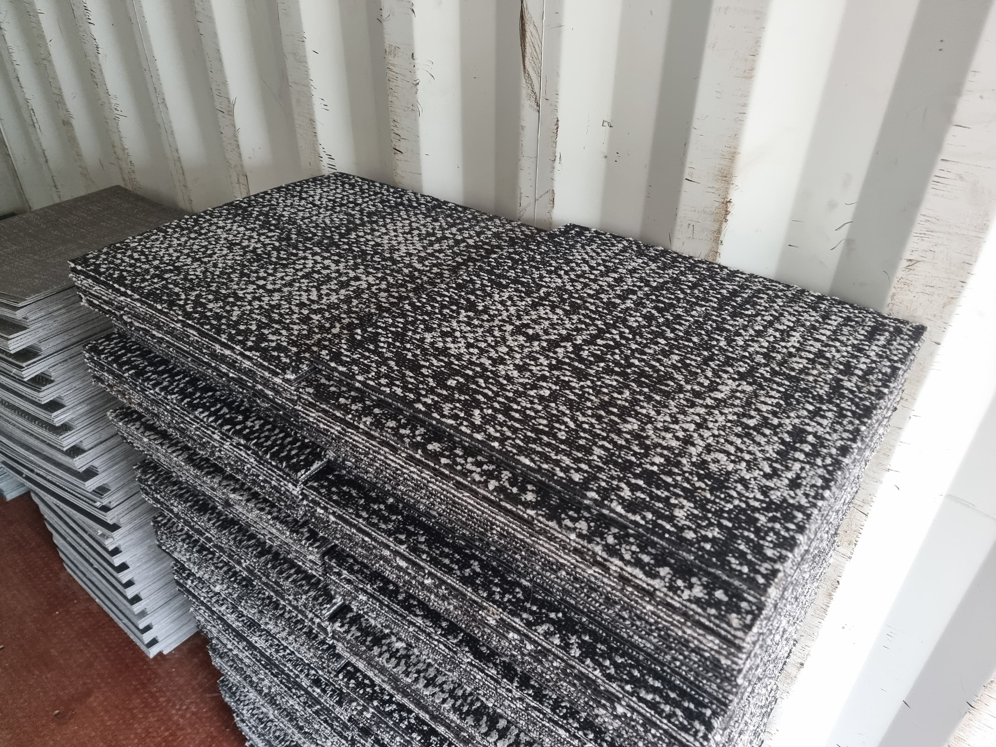 Interface Black & White Tweedle Dee 50x50cm Carpet Tiles £1.20 Each