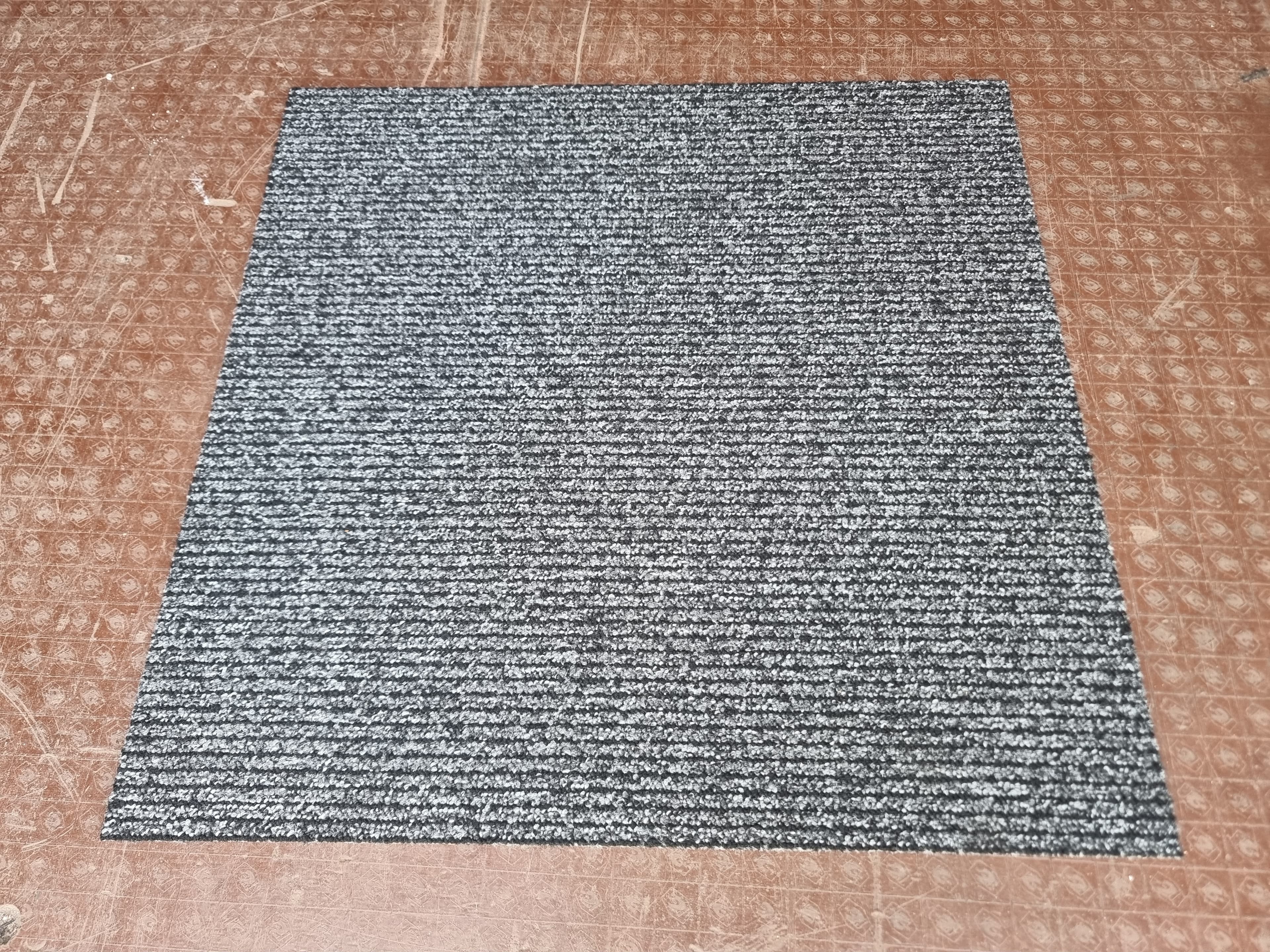 Grade B Interface Concrete Mix Lined 50x50cm Carpet Tiles