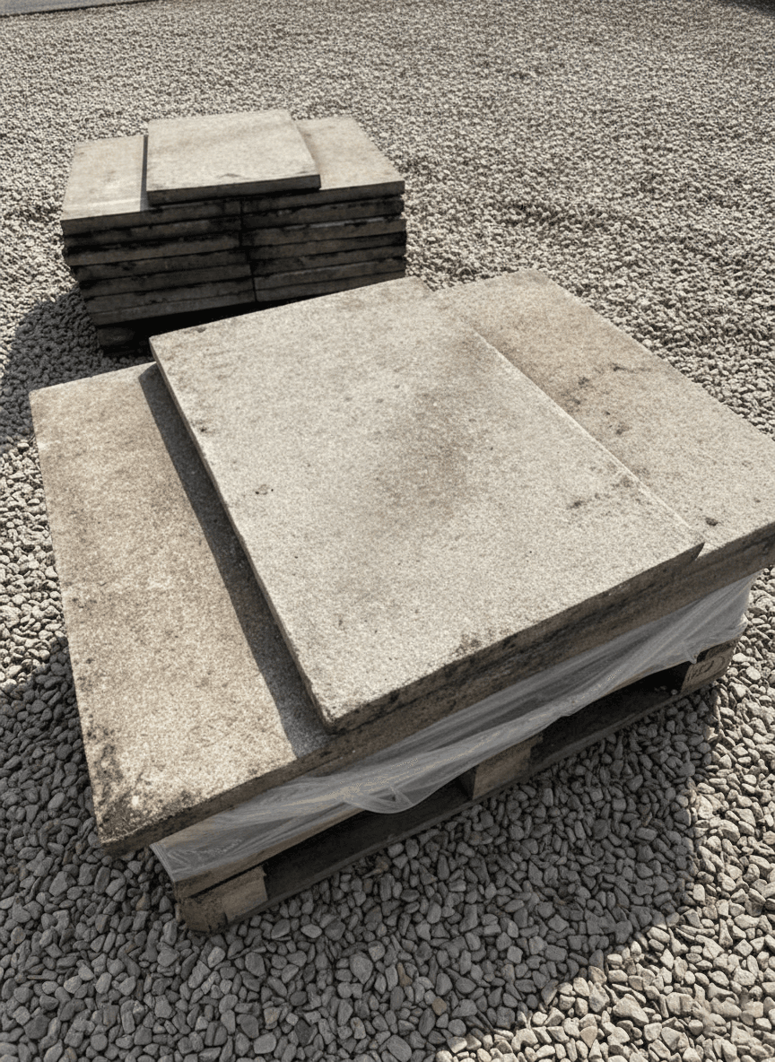 Reclaimed Concrete Slabs 900mm x 600mm x 50mm