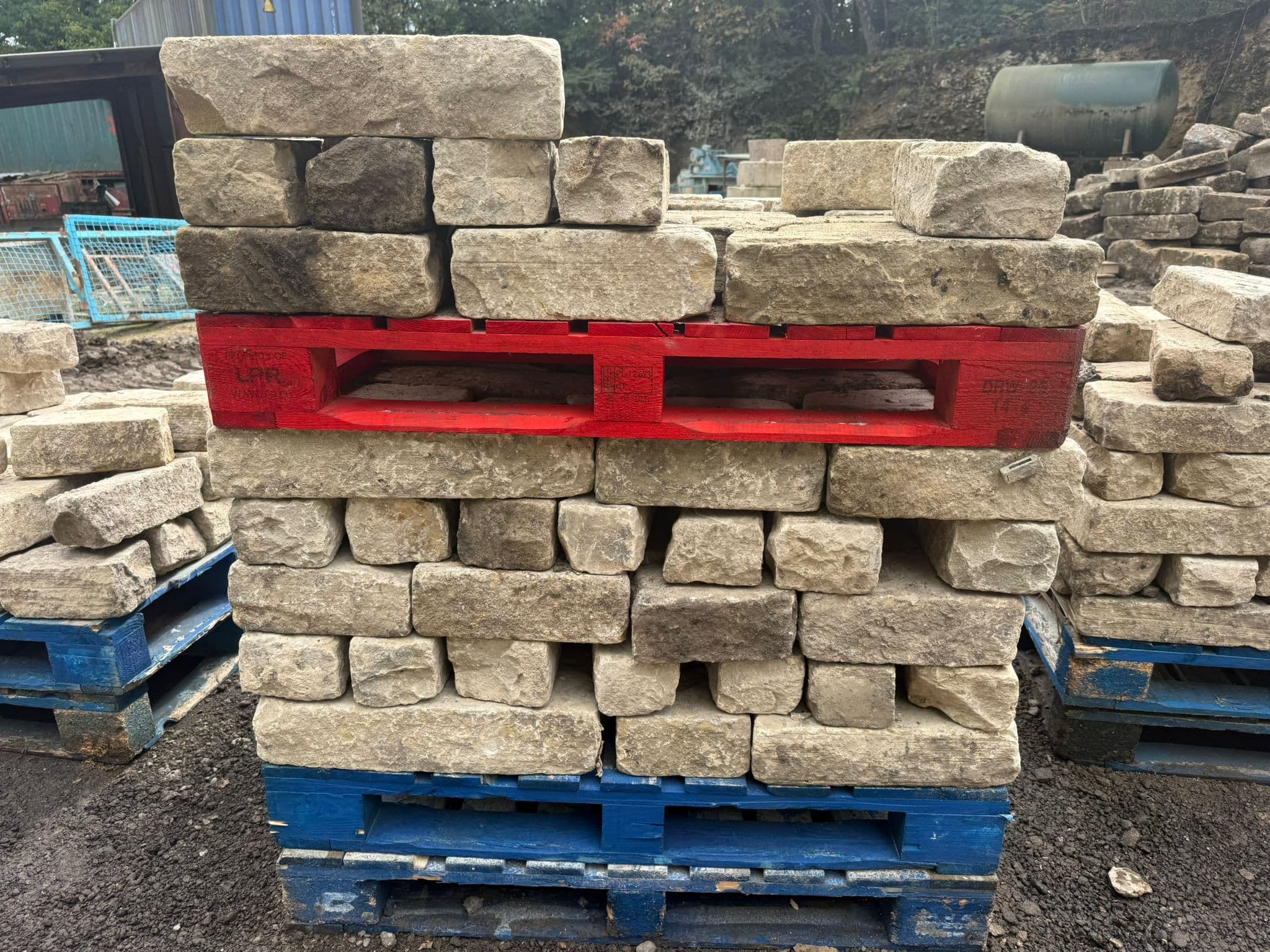 Reclaimed delph walling stone