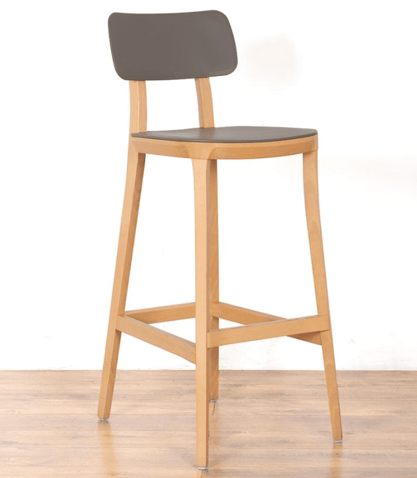 Connection Grey Bar Stool