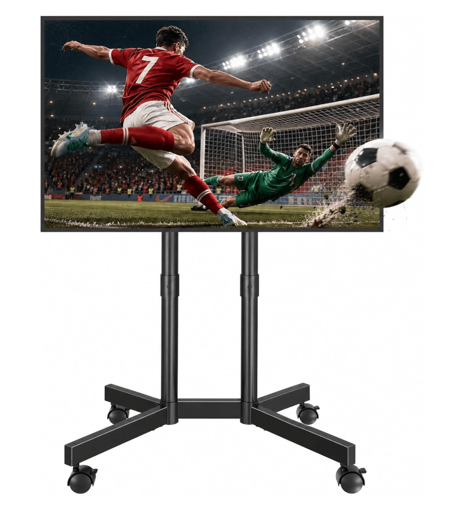 Multiuse TV Stand on Wheels
