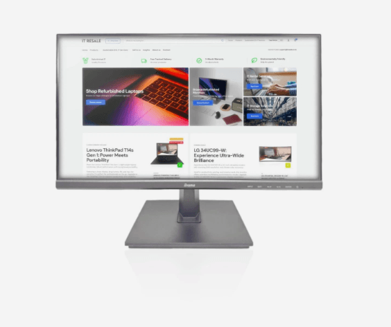 Iiyama ProLite Monitor with Stand