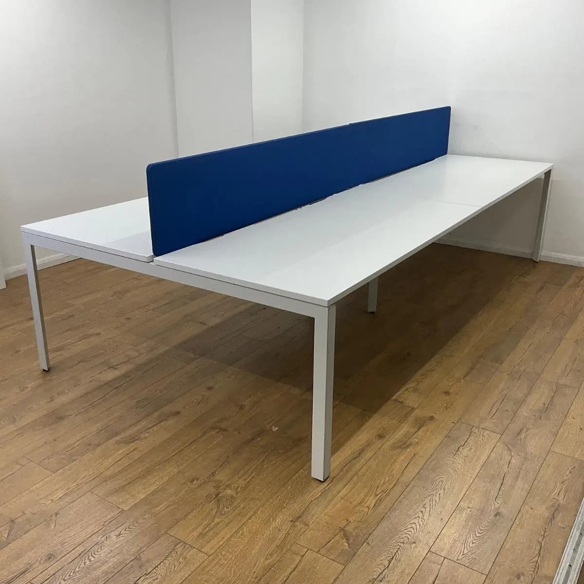 Herman Miller White 1600mm Bench Desks