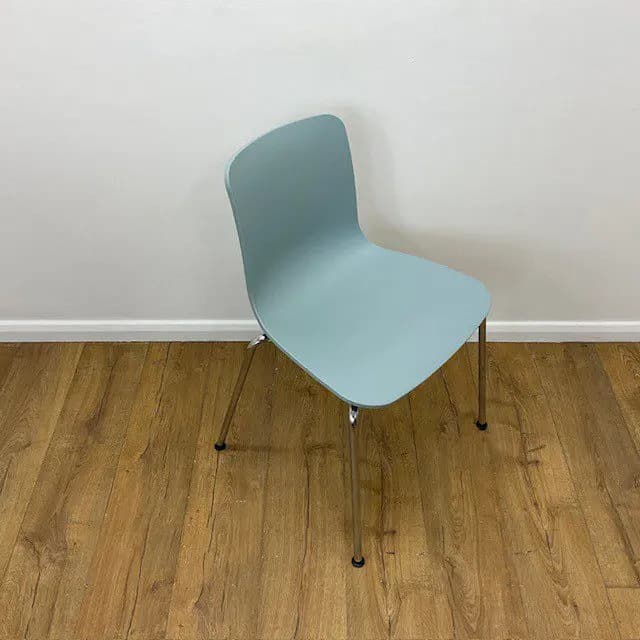 Vitra Hal Blue Canteen Chair