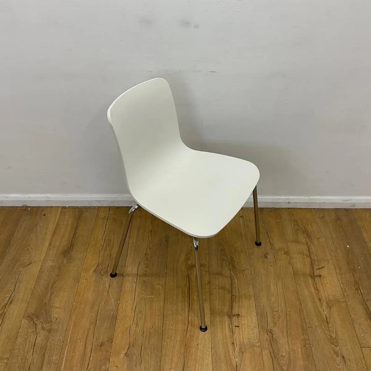 Vitra Hal White Canteen Chair