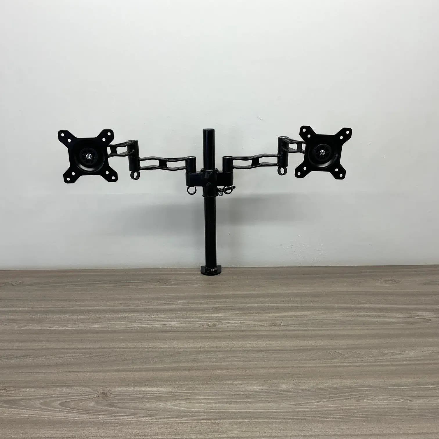 Black Twin Monitor Arm