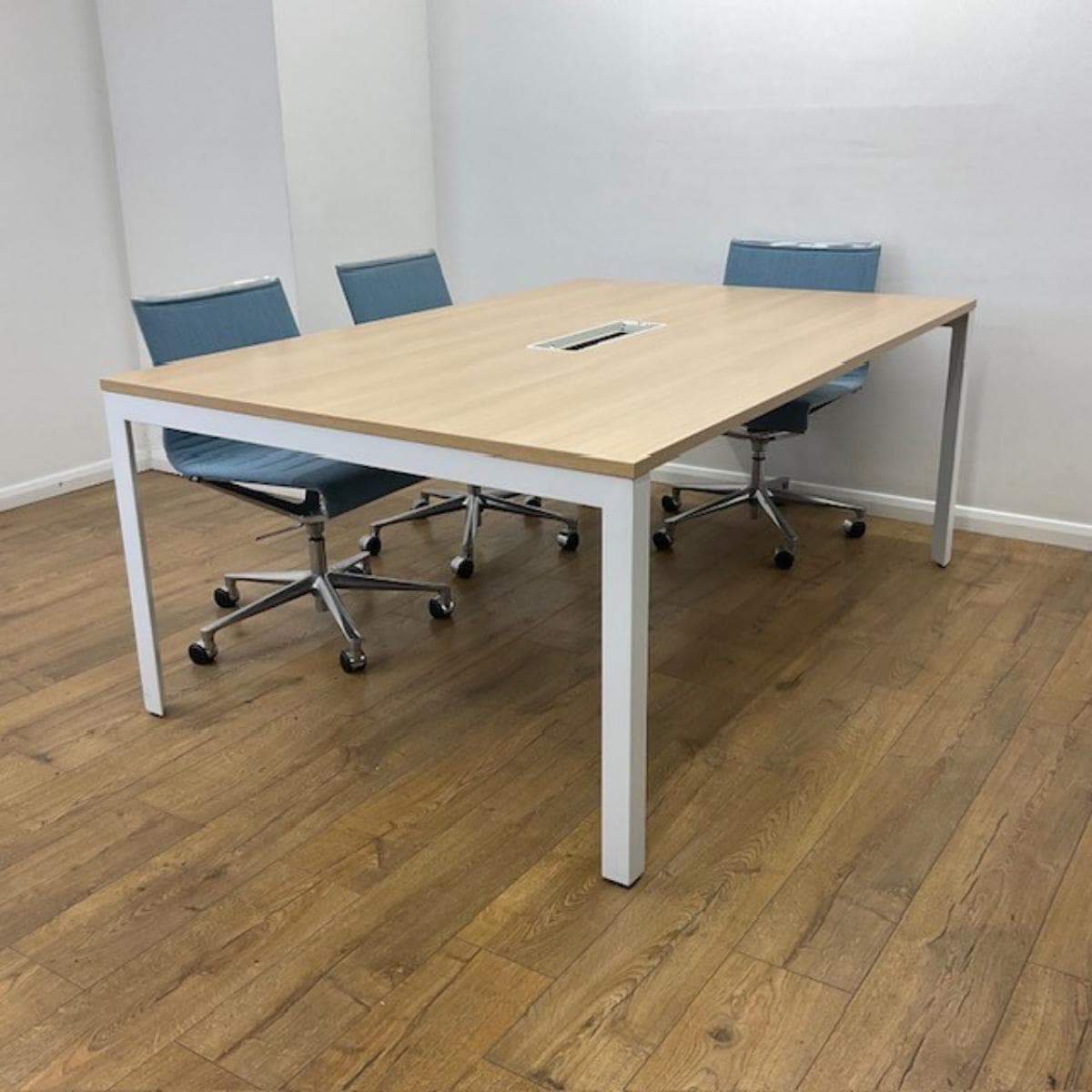 Herman Miller Oak 1800mm Boardroom Table