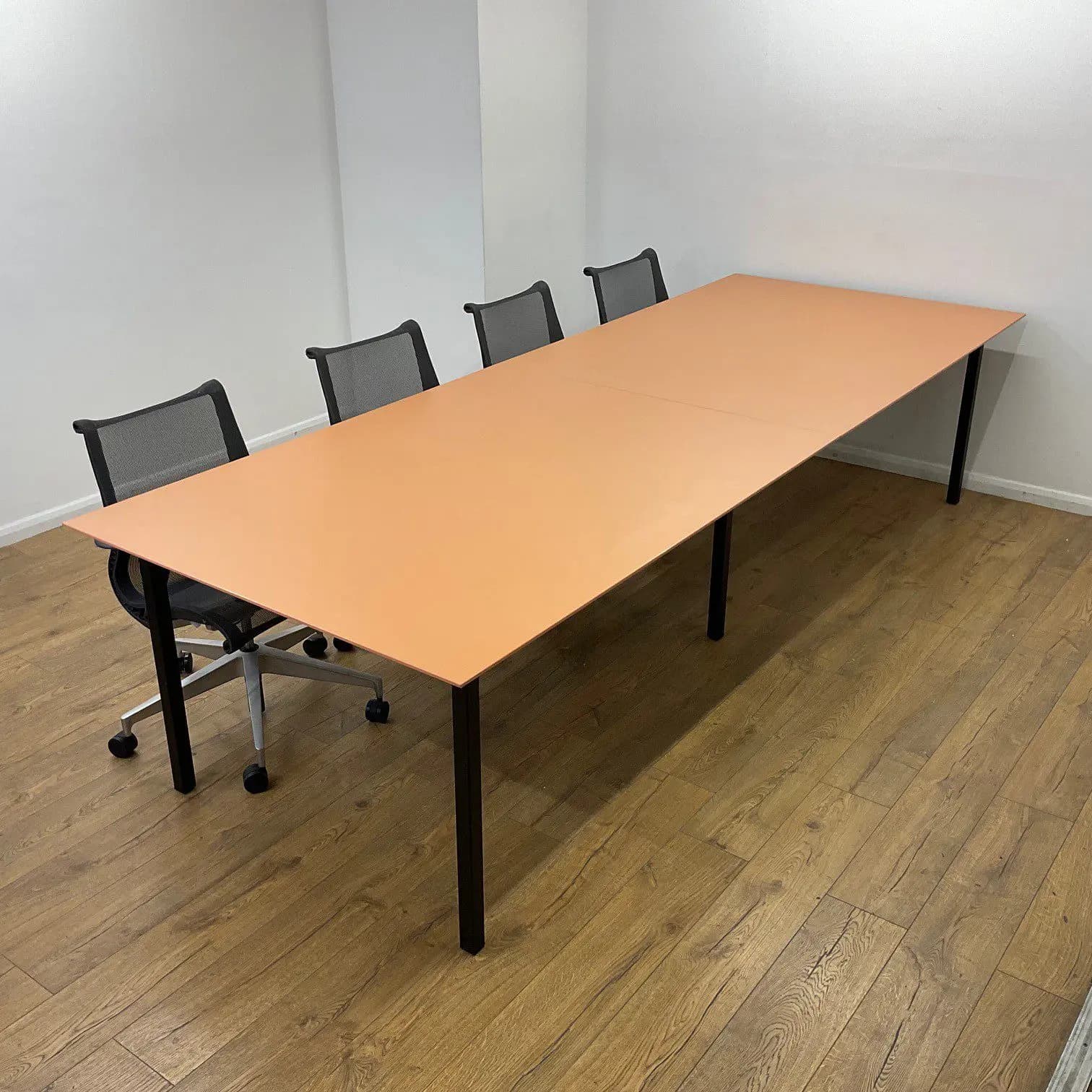 Orange 3200mm Boardroom Table