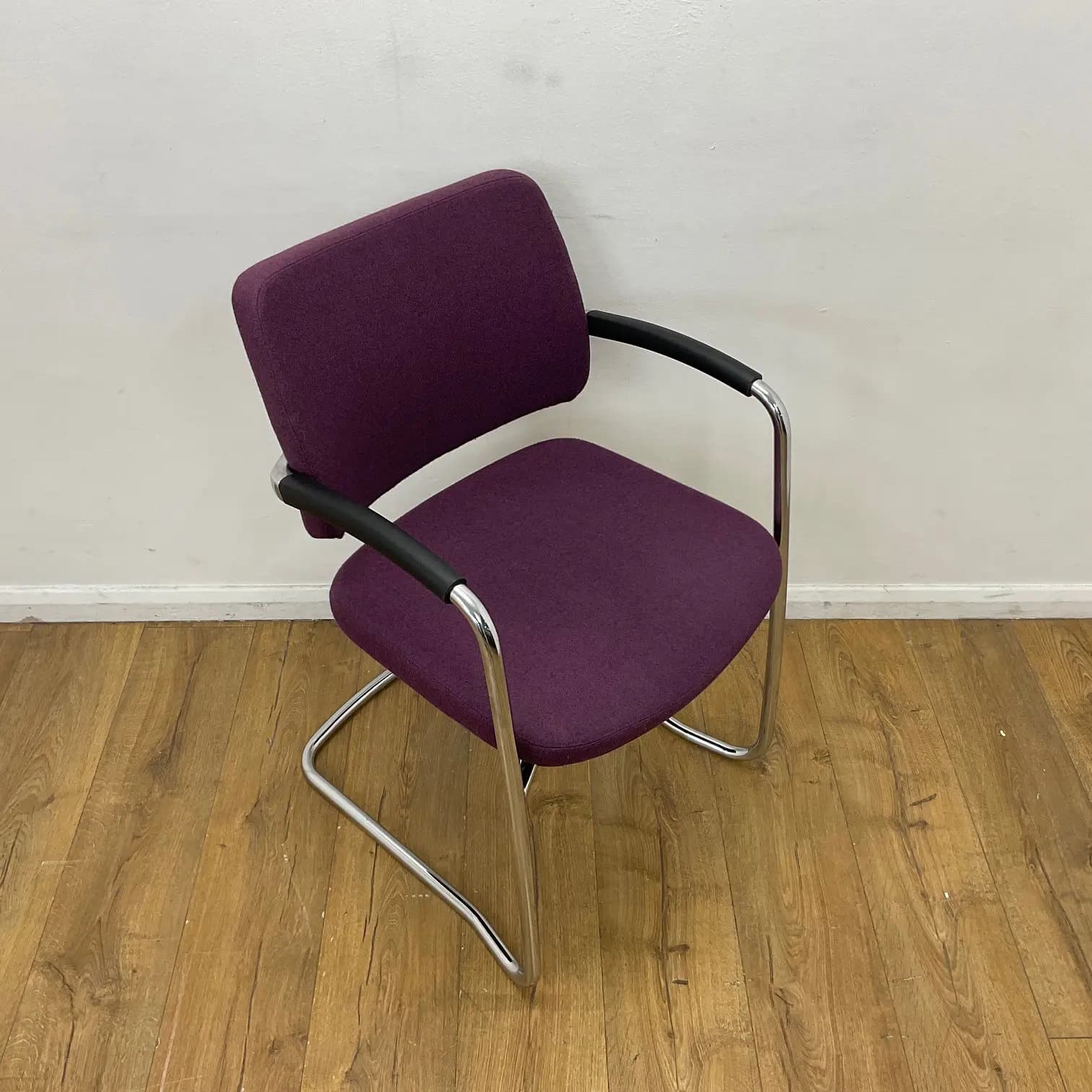 Boss Design Pro Purple Cantilever Meeting Chair
