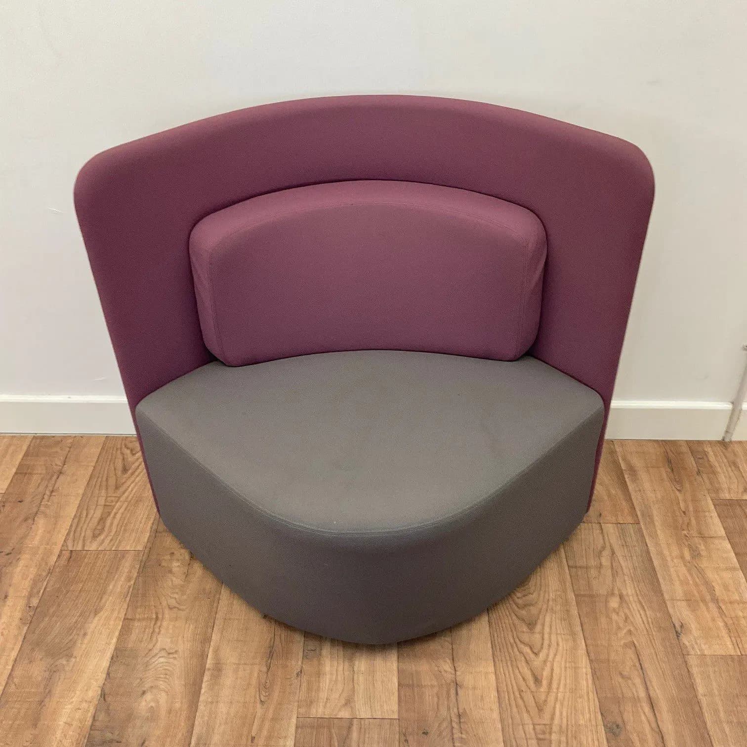 Boss Shuffle Purple & Grey Modular Seating