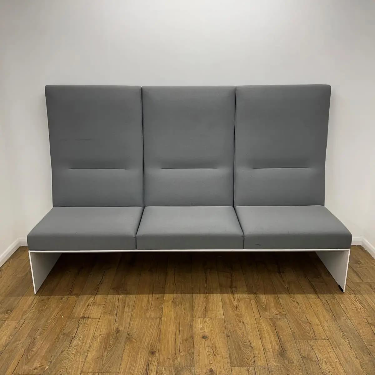 Brunner Banc Grey 3 Seater Sofa