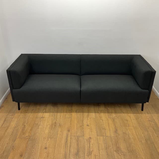 Black Tryst Connection Reception Sofa
