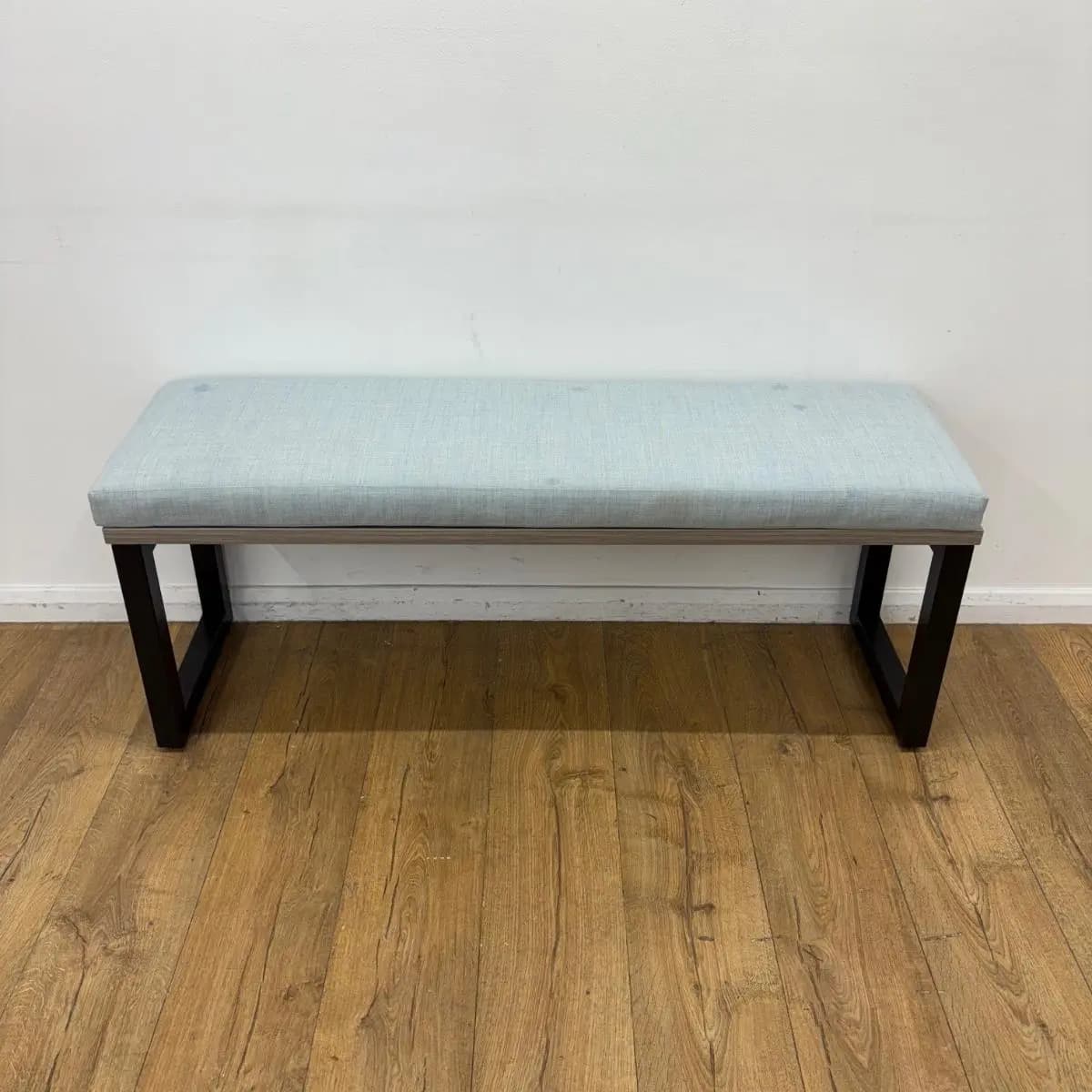 Light Blue Bench Seat